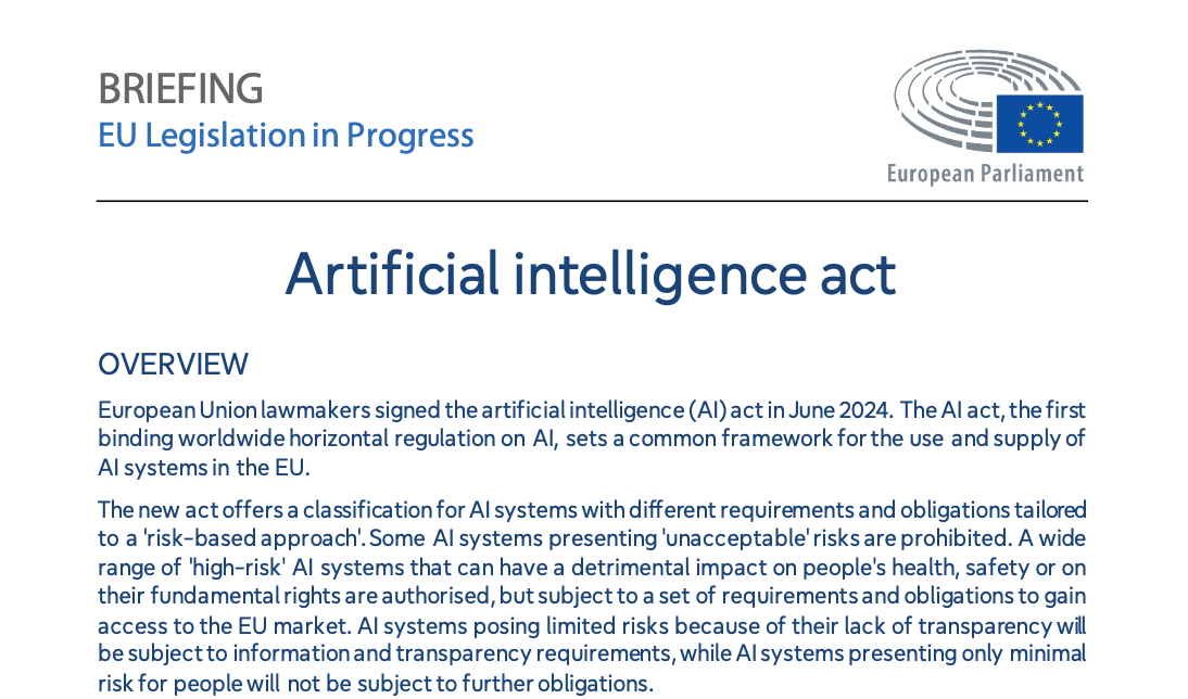 AI and Law